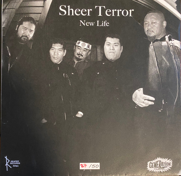 Sheer Terror : New Life (Flexi, 7", S/Sided, Num, Blu)