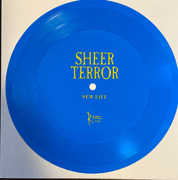 Sheer Terror : New Life (Flexi, 7", S/Sided, Num, Blu)