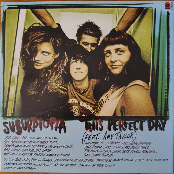 Tropical Fuck Storm : Suburbiopia / This Perfect Day (7", Ltd, Tra)
