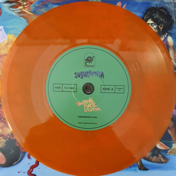 Tropical Fuck Storm : Suburbiopia / This Perfect Day (7", Ltd, Tra)