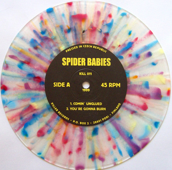 Spider Babies : Comin' Unglued (7",Limited Edition,45 RPM)