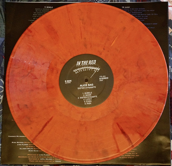 Alice Bag : Sister Dynamite (LP, Red)