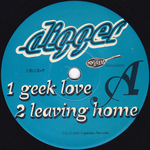 Digger (2) : Geek Love (7",33 ⅓ RPM)