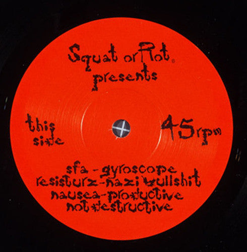 Various : Squat Or Rot (7", EP, Comp)