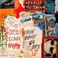Sports Team : Deep Down Happy (LP, Album, Ltd, Red)