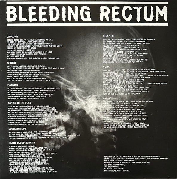 Bleeding Rectum / Fleas And Lice : Bleeding Rectum / Fleas And Lice (LP)