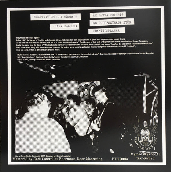 Totalitär : Heydays Revisited (7", EP, Gol)