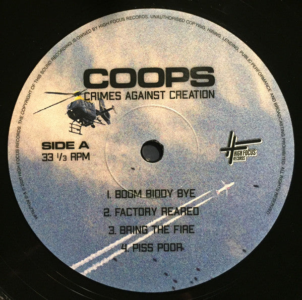 Coops (3) : Crimes Against Creation (LP, Album)