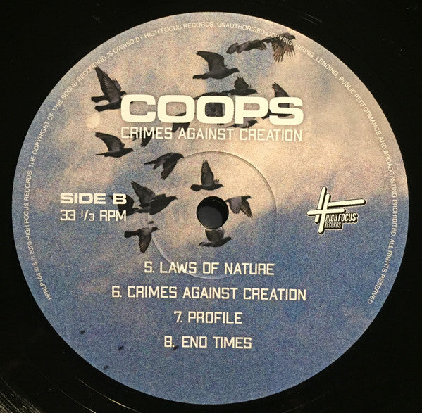 Coops (3) : Crimes Against Creation (LP, Album)