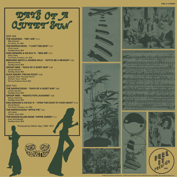 Various : Days Of A Quiet Sun (LP, Comp, Mono)