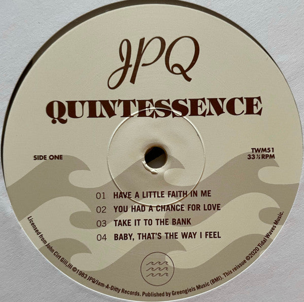 JPQ : Quintessence (LP, Ltd, RE, Cle)