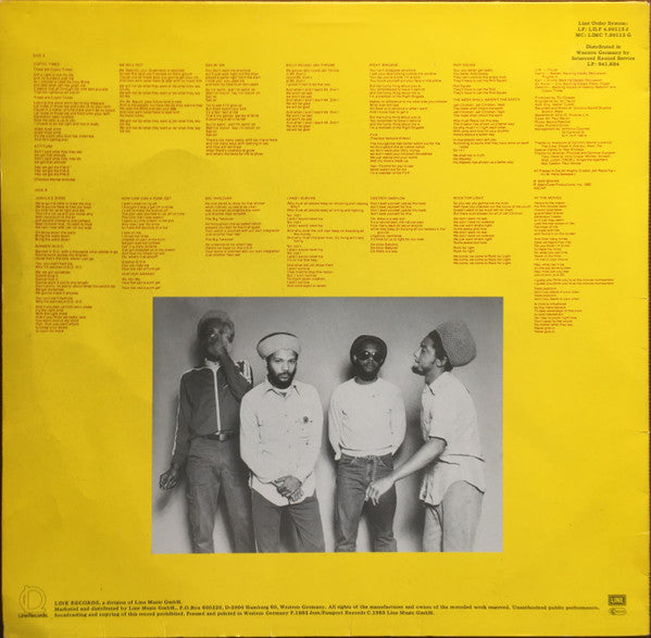 Bad Brains : Rock For Light (LP,Album)