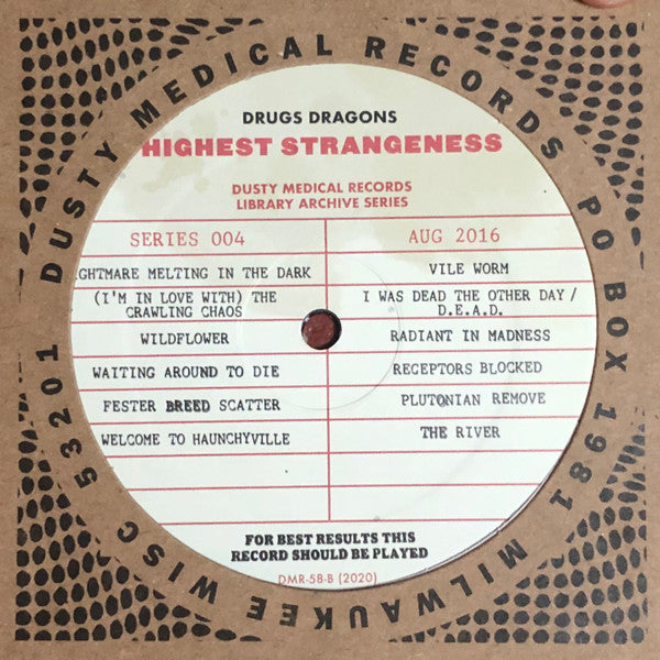 Drugs Dragons : Highest Strangeness (LP, Album, Ltd, Num)