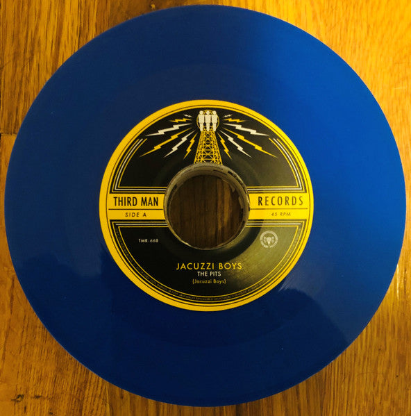 Jacuzzi Boys (2) : The Pits b/w Offended (7",Single,Limited Edition)
