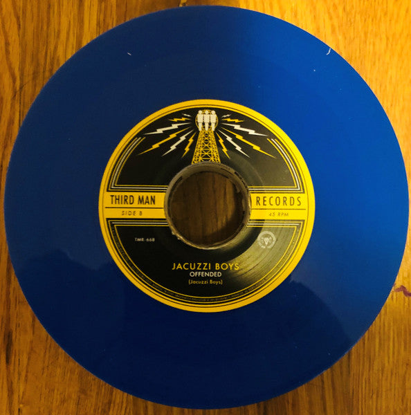 Jacuzzi Boys (2) : The Pits b/w Offended (7",Single,Limited Edition)