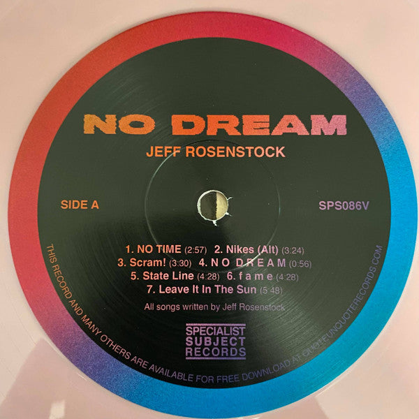 Jeff Rosenstock : No Dream (LP,Album)