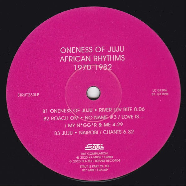 Oneness Of Juju : African Rhythms 1970-1982 (LP,Compilation,Reissue,Remastered)