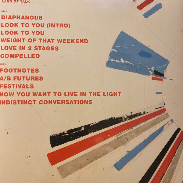 Land Of Talk : [Indistinct Conversations] (LP, Album, Ltd, Thr)