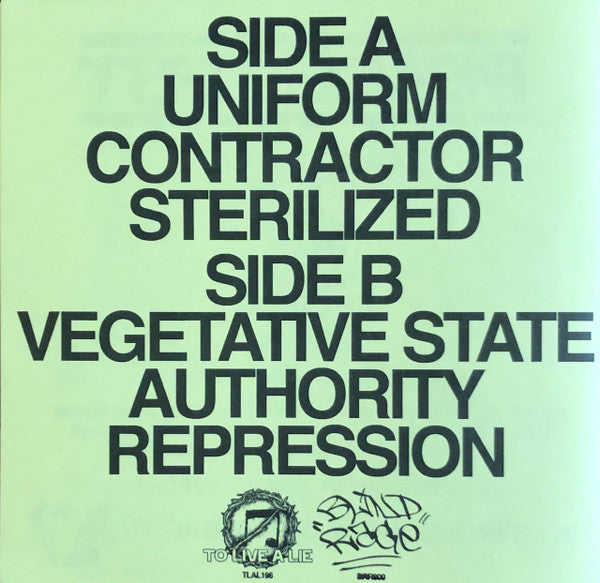 Peace Test : Uniform Repression (7",EP)