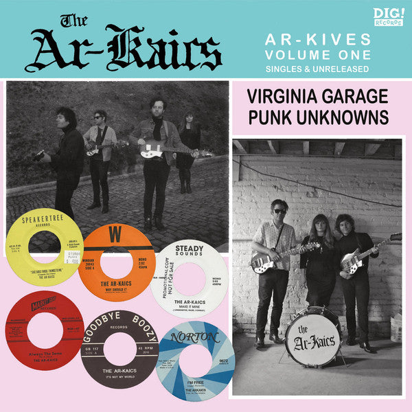 Ar-Kaics, The : The Ar-Kaics ‎– Ar-Kives Volume One: Singles & Unreleased (LP,Compilation)