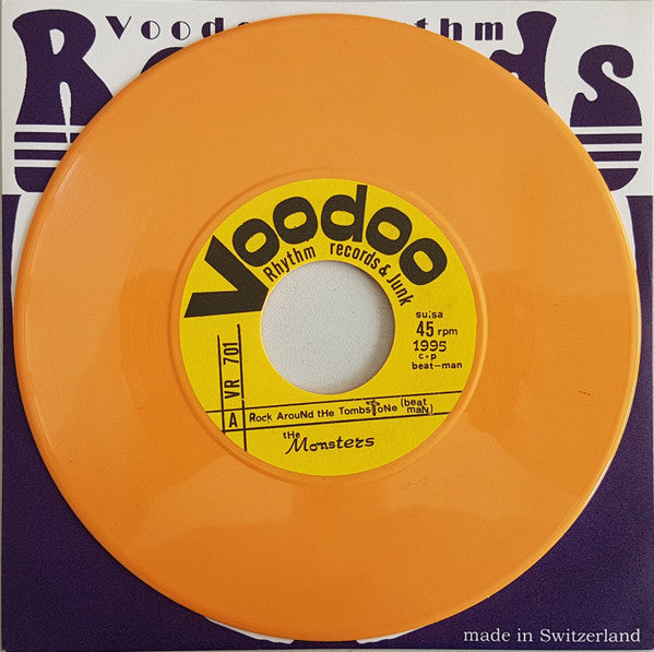 Monsters (3), The : Rock Around The Tombstone (7",45 RPM,Single,Stereo)