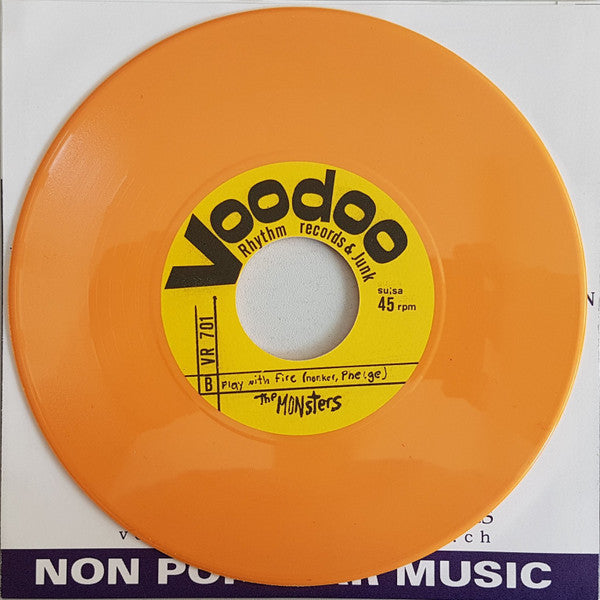Monsters (3), The : Rock Around The Tombstone (7",45 RPM,Single,Stereo)