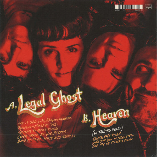 Tropical Fuck Storm : Legal Ghost / Heaven (7", Single, Ltd, Bot)