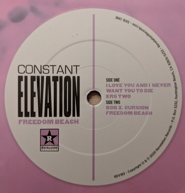 Constant Elevation (3) : Freedom Beach (7", EP, Pin)