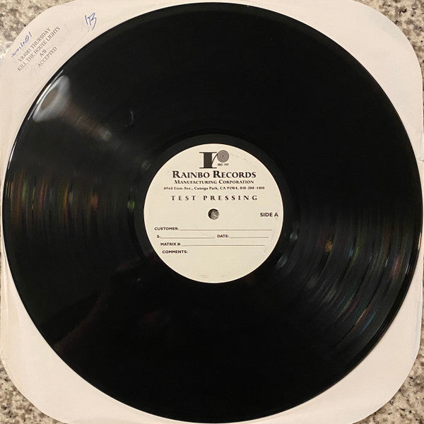 Thursday : Kill The House Lights (LP,Compilation,Test Pressing)
