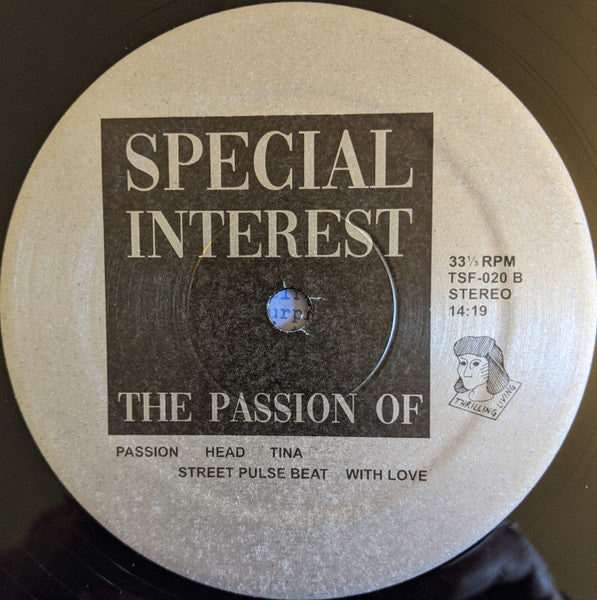 Special Interest (2) : The Passion Of (LP,Album,Stereo)