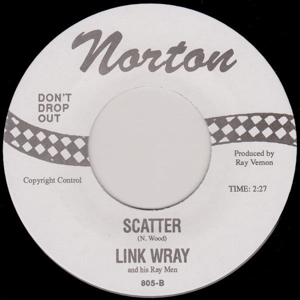 Link Wray And His Ray Men : Run Chicken Run / Scatter (7",45 RPM,Single)