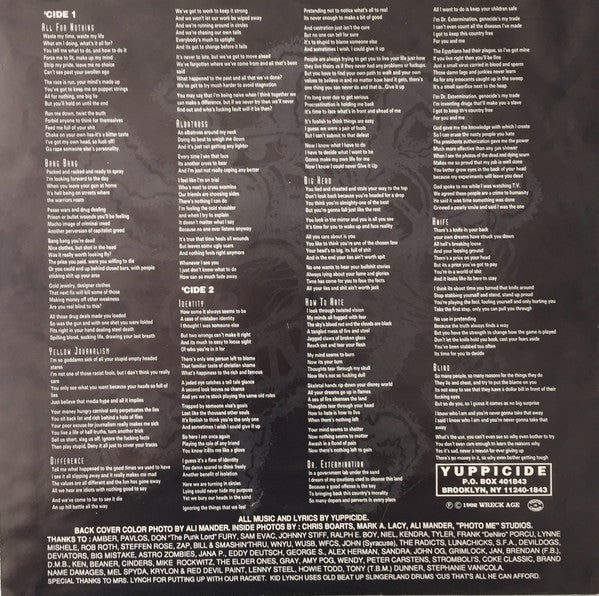 Yuppicide : Fear Love (LP,Album)