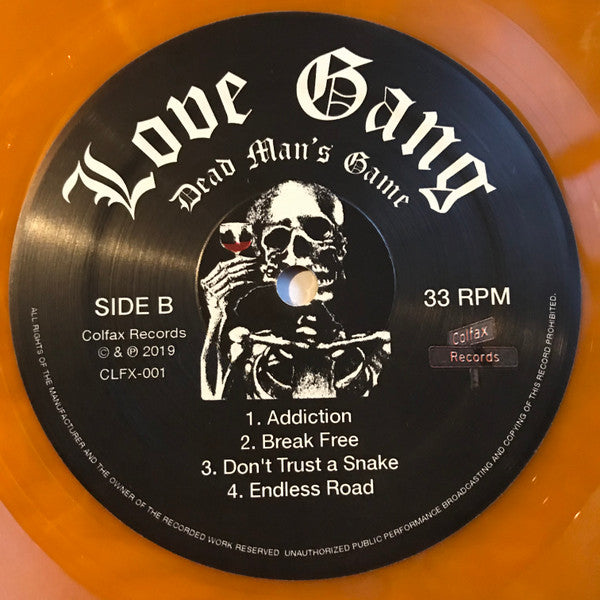 Love Gang (3) : Dead Man's Game (LP, Car)