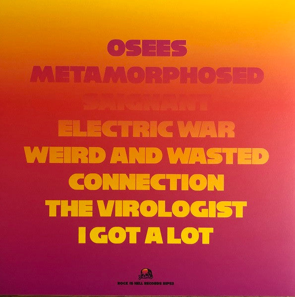 Thee Oh Sees : Metamorphosed (LP,Album,Repress)