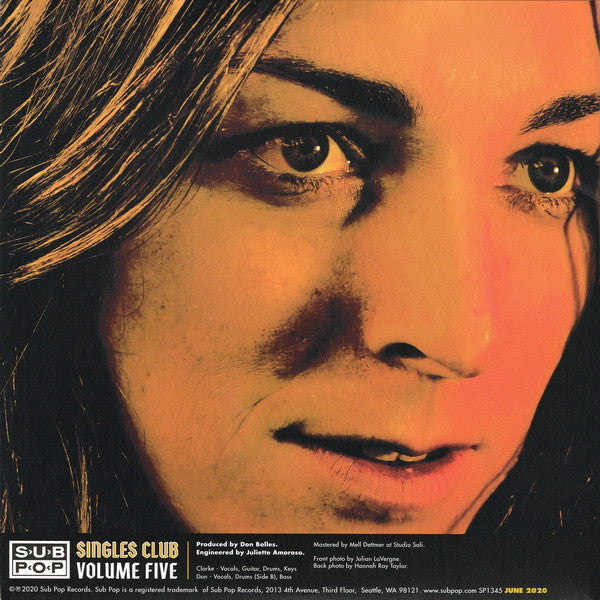 Clarke And The Himselfs : Mary Rae Says b/w Crystal Blue (7",45 RPM,Single,Club Edition,Limited Edition)