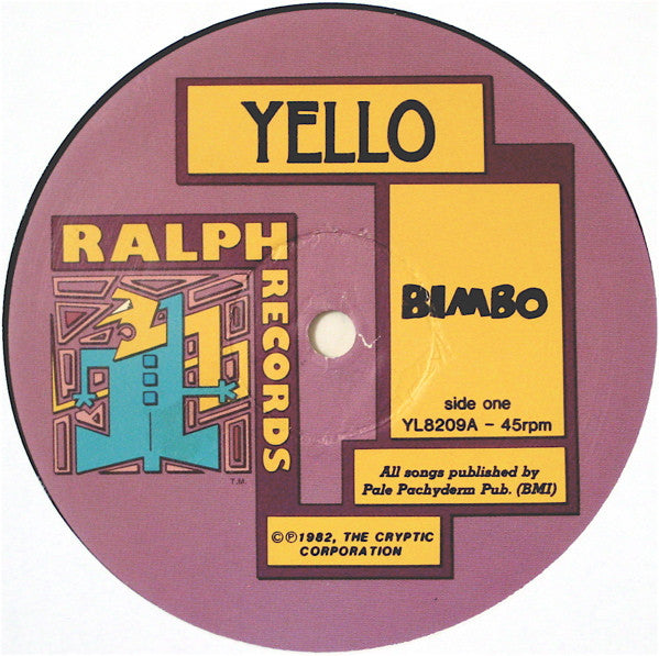 Yello : Bimbo (12",45 RPM,Single)