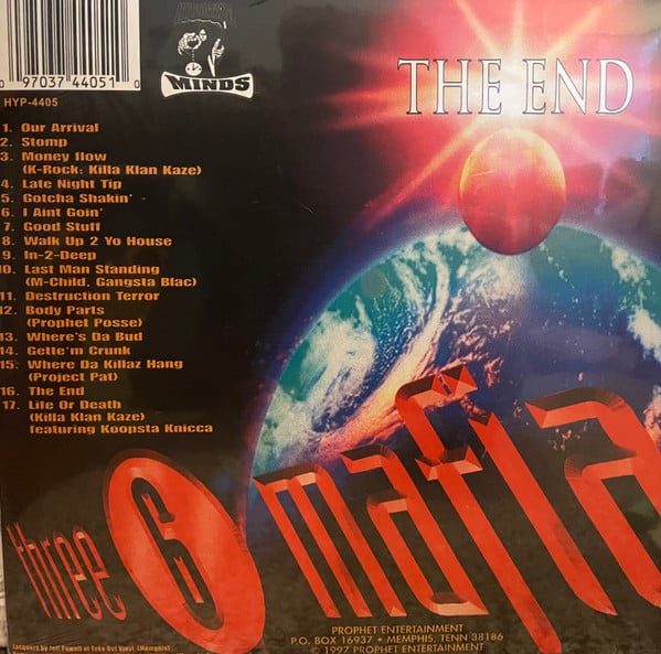 Three 6 Mafia : The End (LP,Album,Limited Edition,Reissue)