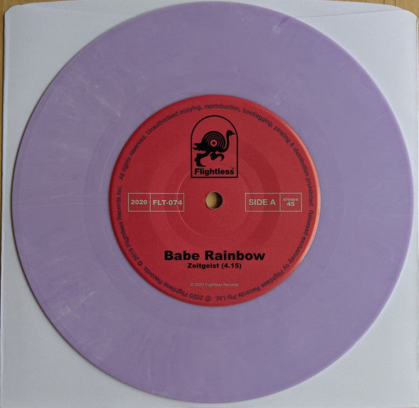 Babe Rainbow* : Zeitgeist / The Wind (7", Single, Ltd, Tra)