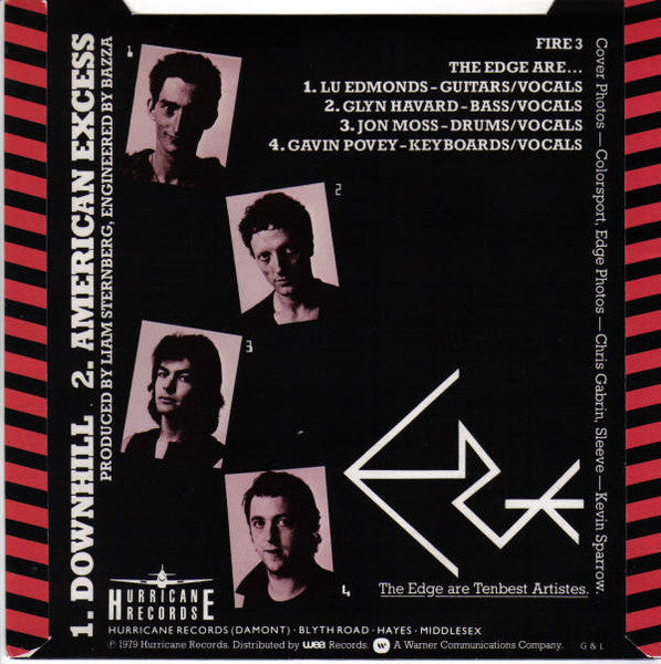 Edge (8), The : Downhill (7",Single,45 RPM)