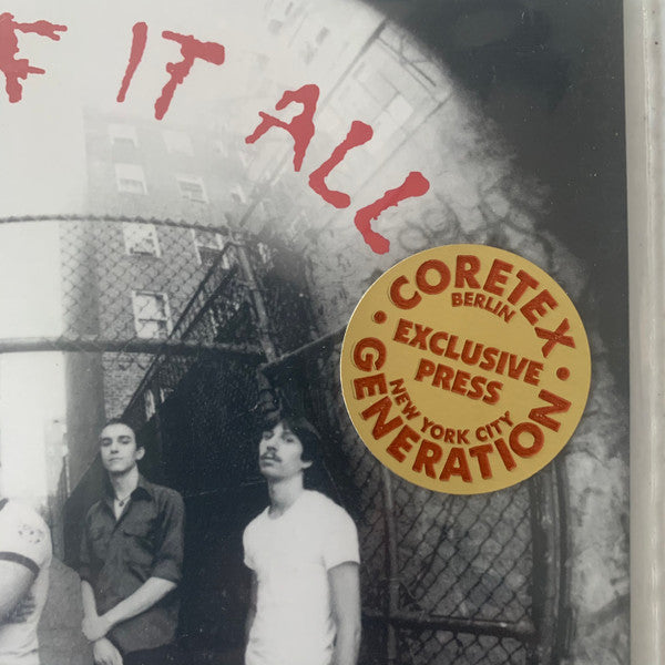 Sick Of It All : Sick Of It All (7", Num, RP, Gol)