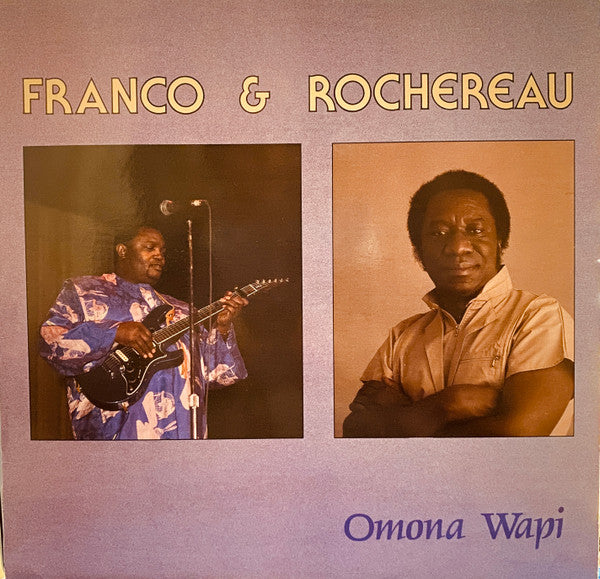 Franco & Tabu Ley Rochereau : Omona Wapi (LP,Album,Stereo)
