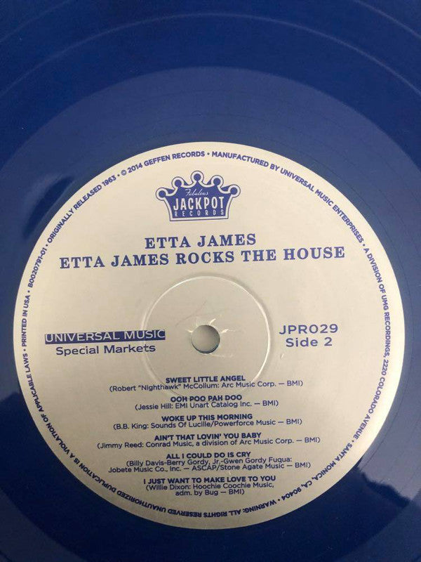 Etta James : Etta James Rocks The House (LP,Album,Reissue)