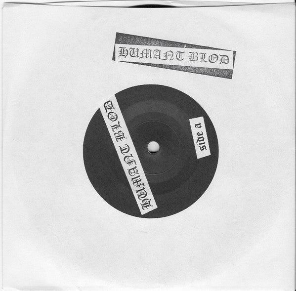 Humant Blod : Flykten Från Verkligheten (7",45 RPM,Repress)