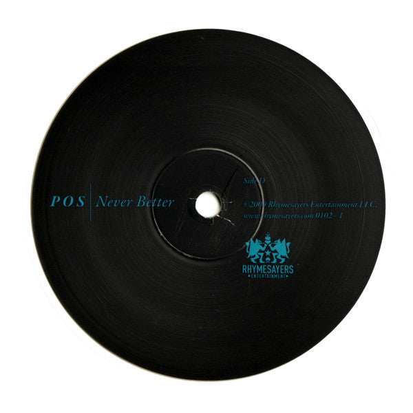 P.O.S. (3) : Never Better (LP,Album)
