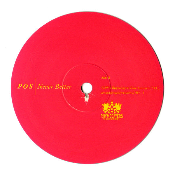P.O.S. (3) : Never Better (LP,Album)