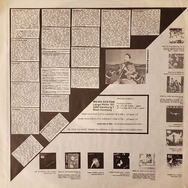 Various : Keine Experimente! Vol. II (LP,Compilation,Numbered)