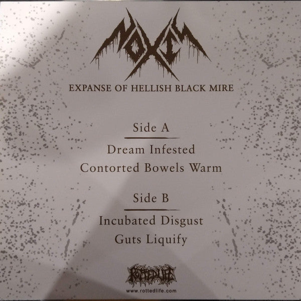 Noxis : Expanse Of Hellish Black Mire (10", EP, Ltd, Bla)