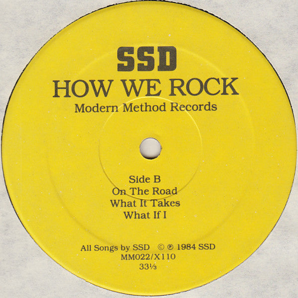 SSD : How We Rock (LP,Album)