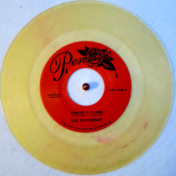 Los Yesterdays : Nobody's Clown (7", Single, Ltd, Ran)
