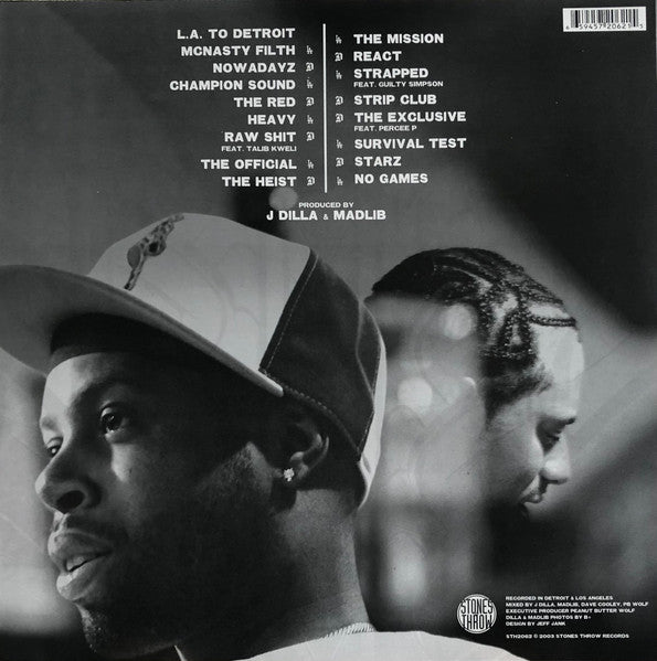 Jaylib : Champion Sound (LP,Album,Reissue,Stereo)